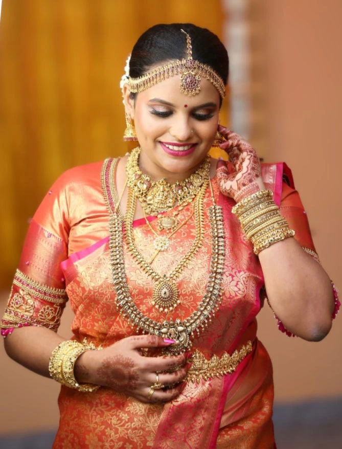 south indian bride